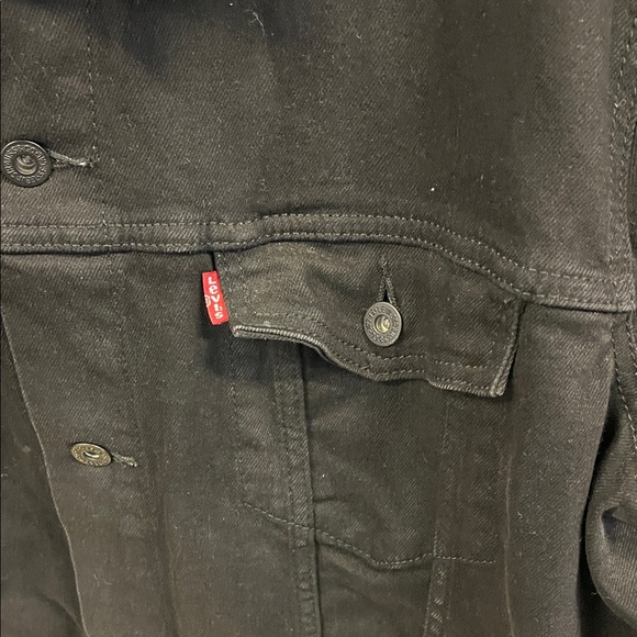 Levi's Men's Black Shirt Jacket - Picture 3 of 8